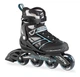 Роликові ковзани для дорослих Rollerblade ZETRABLADE W 38.5 (7.5US) 245мм Black/light blue (07503300 821) - зображення 1