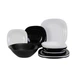 Сервиз столовый Luminarc Carine Black-White 19 предметов 1491 (2381) LUM АН - изображение 3