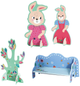 Набір Avenir Little Hands Play Box Miss Bunny's Home 108 елементів 58CH231916 (6920773319168) - зображення 7