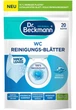 Розчинні серветки для очищення унітазу Dr. Beckmann Magic Leaves Океанський бриз 20 шт - зображення 1
