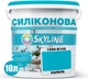 Цветная краска Силиконовая Skyline для влажных помещений 1555-B10G Капель 10 л (4821044016828) - изображение 2