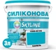Цветная краска Силиконовая Skyline для влажных помещений 1555-B10G Капель 3 л (4821044016804) - изображение 2