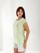 Жіноча літня футболка з малюнком Uaclothes XS Салатовий (like33306-135201368) - зображення 3