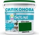Цветная краска Силиконовая Skyline для влажных помещений 5540-G20Y (C) Изумруд 10 л (4821044017221) - изображение 1