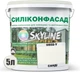 Цветная фасадная Силиконовая краска SkyLine Силиконфасад 0502-Y Санди 5 л (4821044017290) - изображение 2