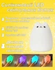 Силиконовый LED светильник-ночник Кошечка (200824420_1) - изображение 1