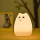 Силиконовый LED светильник-ночник Кошечка (200824420_1) - изображение 7