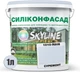 Цветная фасадная Силиконовая краска SkyLine Силиконфасад 1010-R80B Суремонт 1 л (4821044017436) - изображение 2