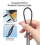 Кабель Choetech PD100W USB-C to USB-C 1.2M Magnet Cable Black (XCC-1054) - изображение 4