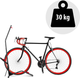 Stojak na rower Humberg MB1 Black (5903890600808) - obraz 9