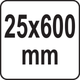 Бур YATO SDS-plus Х-тип 25 х 600/490 мм (YT-4230) - зображення 3