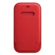Чохол-кишеня Apple Leather Sleeve (AAA) wih MagSafe для iPhone 12/12 Pro Red (ALS12PRD) - зображення 2
