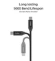 Кабель Choetech USB-C 3.1 240W Cable (1m) Black (XCC-1035) - изображение 5