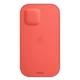 Чохол-кишеня Leather Sleeve (AAA) wih MagSafe для iPhone 12/12 Pro Pink Citrus (ALS12PPCTRS) - зображення 3