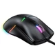 Ігрова мишка Onikuma CW929 з підсвіткою 6400dpi дротова USB кабель 1.5м чорна - зображення 2