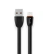 Кабель Avantis Plane AC-22m USB-A to Micro-USB 3А 1м Чёрный Дата-кабель зарядка - изображение 1