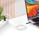 Кабель Avantis AC-88CL PD Type-C to Lightning 27 Вт 1 м чёрный-белый быстрая зарядка для iPhone - изображение 2