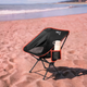 Крісло туристичне Nils Camp NC3320 Ultra Light Black (5908261680977) - зображення 8