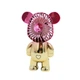 Вентилятор USB "Мишка" , розовый с желтым (128) - изображение 1