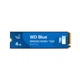 SSD накопитель WD Blue SN5000 4 TB (WDS400T4B0E) M.2 PCIe 4.0, (up to 5500/5000 MB/s) - изображение 1