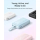 Зовнішній акумулятор Anker Zolo Power Bank 10,000mAh 30W із вбудованим кабелем USB-C, швидке заряджання iPhone 16/15 серії, MacBook, Galaxy, iPad тощо - зображення 7
