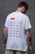 Чоловіча Оверсайз Футболка З Принтом Without Track L/XL White - изображение 2