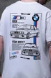 Чоловіча Оверсайз Футболка З Принтом Without BMW 2XL/3XL White - изображение 3