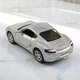 Детская металлическая машинка Porsche Cayman S игрушечная коллекционная масштабная железная авто модель игрушка для детей Порше открываются двери серая 12.5 см (KT5307W+G) - изображение 3