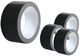 Taśma uniwersalna LEAN Toys Tekstylna Wytrzymała Mocna 48 mm x 50 m Czarna (5905991030225) - obraz 2