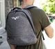 Рюкзак для ноутбука 15.6" Frime Whitenoise Grey - изображение 8