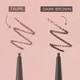 Карандаш-помада для бровей Eveline Brow & Go! Pomade Pencil Taupe 1.4 г (5903416052456) - изображение 7