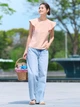 Джинсы Baggy женские UNIQLO 723841287 28-33 Голубые (1159832471) - изображение 6