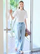 Джинсы Baggy женские UNIQLO 723841287 28-33 Голубые (1159832471) - изображение 7