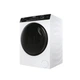 Прально-сушильна машина Haier фронтальна, 9(6)кг, 1400, A, 60см, дисплей, пара, інвертор, люк чорний, прямий привід, білий - изображение 3