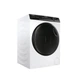 Прально-сушильна машина Haier фронтальна, 9(6)кг, 1400, A, 60см, дисплей, пара, інвертор, люк чорний, прямий привід, білий - изображение 4