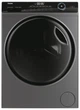 Прально-сушильна машина Haier фронтальна, 8(5)кг, 1400, A, 46см, дисплей, пара, інвертор, люк чорний, прямий привід, cріблястий - изображение 2