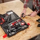 Набор инструментов Top Tools, 1/4", 3/8", универсальный, 194шт (644775) - изображение 3
