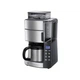 Кавоварка Russell Hobbs крапельна Grind and Brew 1л, мелена, LED-дисплей, сріблясто-чорний - изображение 1