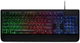 Клавіатура мембранна 2E GAMING KG325 104key, USB-A, EN/UA/RU, LED, чорний - изображение 1