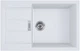 Мийка кухонна Franke Sirius, тектонайт, прямокутник, з крилом, 780х500х200мм, чаша - 1, накладна, S2D 611-78 XL , білий - зображення 2