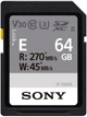 Карта пам'яті Sony SDXC 64GB C10 UHS-II U3 V30 R270/W45MB/s Entry - зображення 1