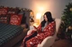 Плед ARDESTO Fleece 130x160см, 100% поліестер, засніжені ялинки - изображение 3