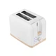 Тостер Ardesto T-F420WWD, 800Вт, метал, 2 слоти, білий - изображение 6