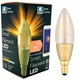 Умная светодиодная филаментная LED лампа Е14 WiFi Smart Connect 470lm (3001702) - изображение 2