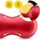 Мяч для фитнеса (арахис) 4FIZJO Air Ball Peanut 45 x 90 см Anti-Burst Red (P-5907739318558) - изображение 10