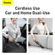 Автомобильный портативный пылесос Baseus A3 Car Vacuum Cleaner 8000 mAh, 135W, 17-45min, 15000Pa, ручной аккумуляторный (CRXCQA3-0A) Black - изображение 15