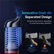 Автомобільний портативний пилосос Baseus A5 Car Vacuum Cleaner 7500 mAh, 130W, 35min, 16000Pa, ручний акумуляторний (C30459500111-00) Black - зображення 15