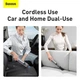 Автомобильный портативный пылесос Baseus A3 Car Vacuum Cleaner 8000 mAh, 135W, 17-45min, 15000Pa, ручной аккумуляторный (CRXCQA3-0S) Silver - изображение 11