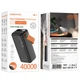 Повербанк Borofone BJ66 Magnifico, 22.5W, PD20W, 40000 mAh, Черный - изображение 6