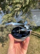 Ароматизатор автомобильный на солнечной батарее Самолет Silver - изображение 2